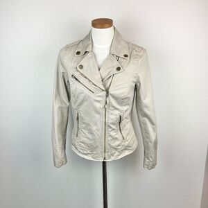Boden Khaki Biker Moto Jacket